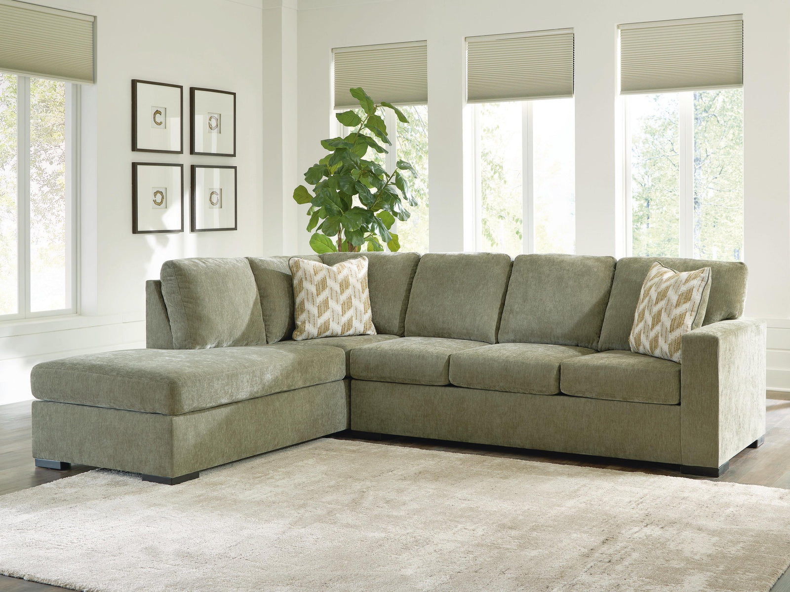 Bridgepoint 2-Piece Sectional with Chaise (PC69505-SI) - Image 2