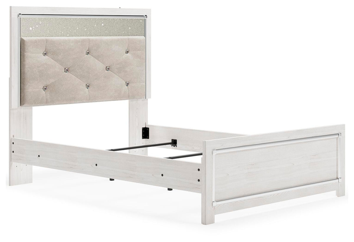 Altyra Panel Bed, Dresser, Mirror and Nightstand - White  (B2640-SI) - Image 11