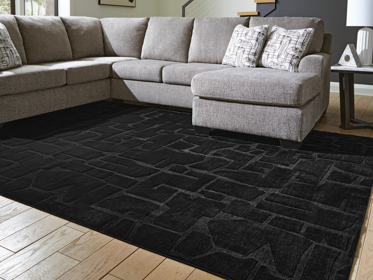Gibbswell Washable 8 x 10 Area Rug (R40746-SI) - Image 4