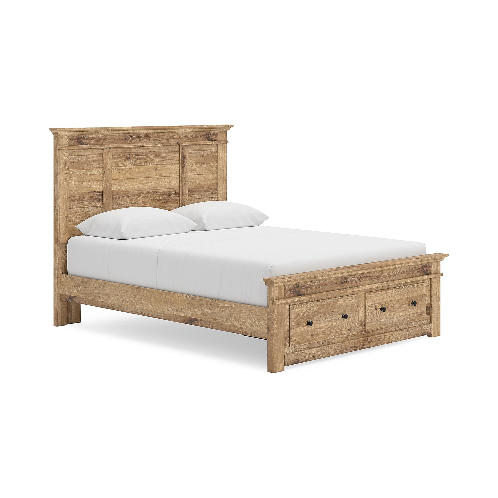 Makidern Queen Panel Storage Bed, Dresser and Mirror (PCB1170-SI) - Image 10