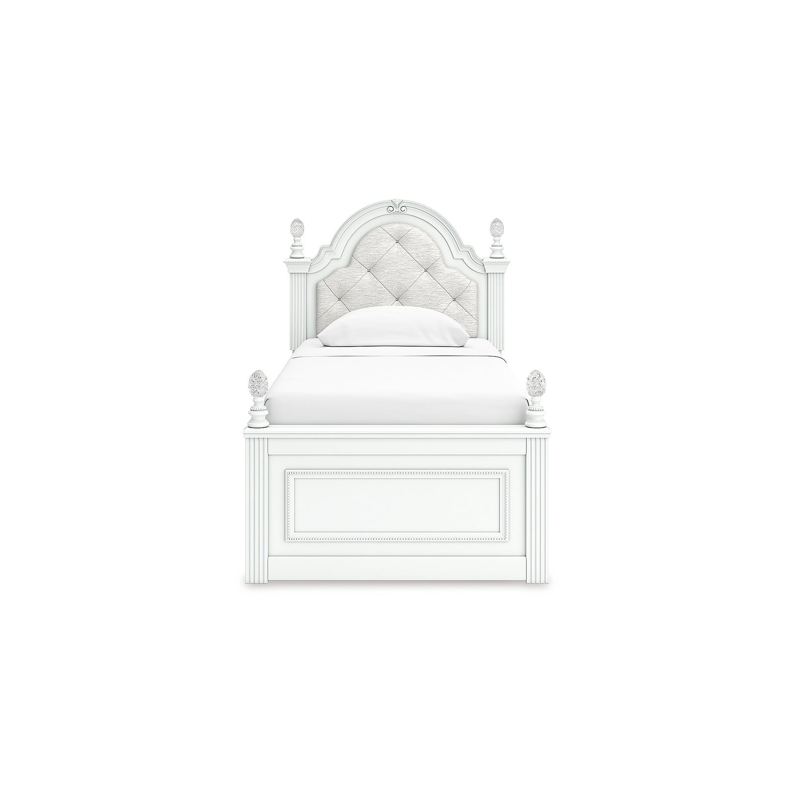 Kozlani Twin Upholstered Panel Storage Bed (PCB1819-SI) - Image 4