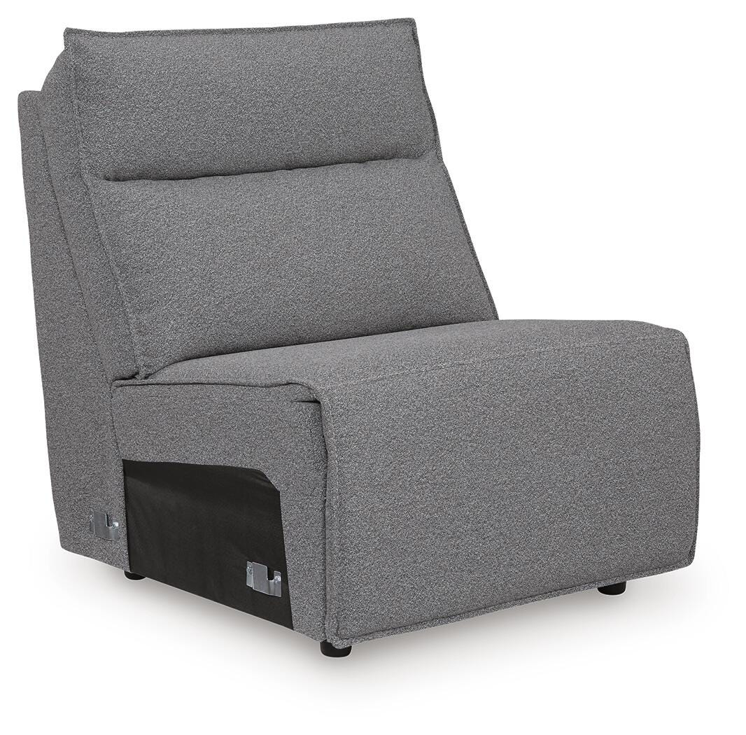 Modmax II Left-Arm Facing Power Reclining Back Chaise (65906-SI) - Image 13