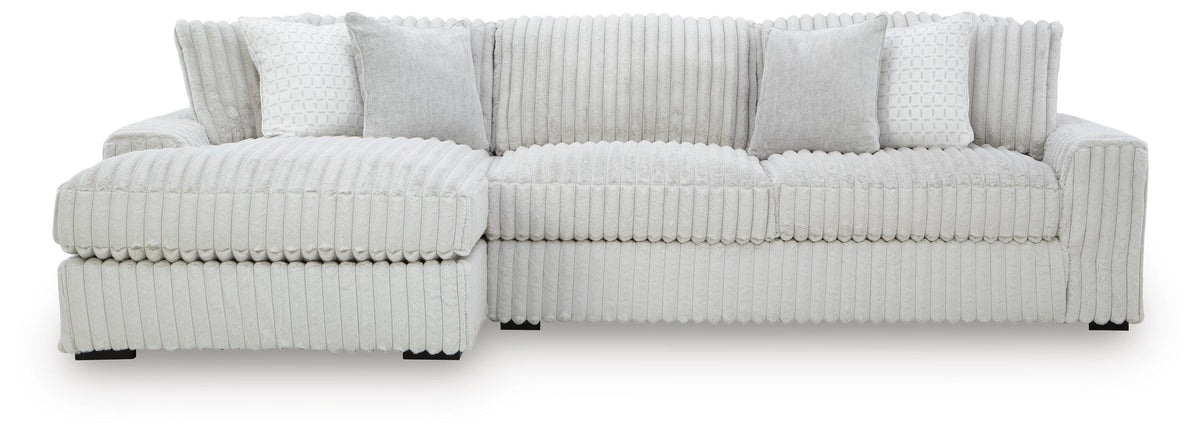Stupendous 2-Piece Sectional with Chaise (25903-SI)