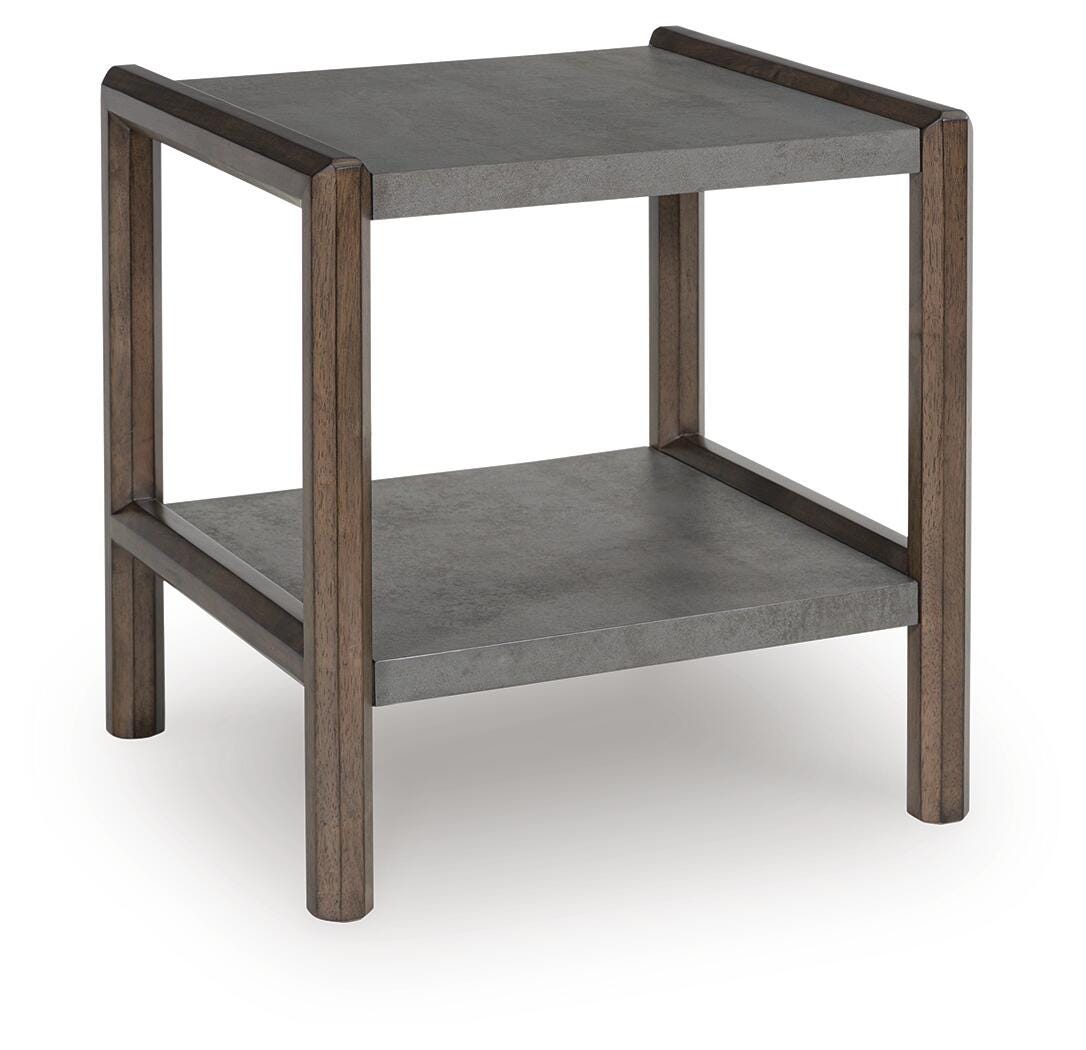 Kallenny End Table - Brown/Gray  (T669-SI)