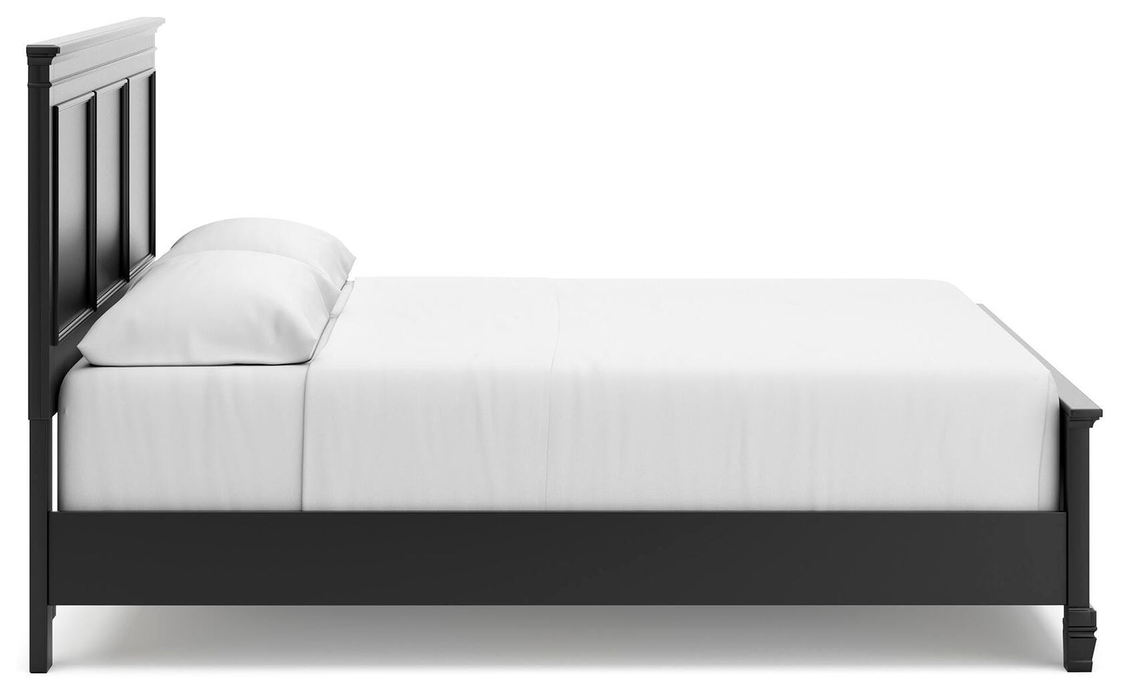 Lanolee Panel Bed, Dresser and Mirror - Black  (B687-SI) - Image 9