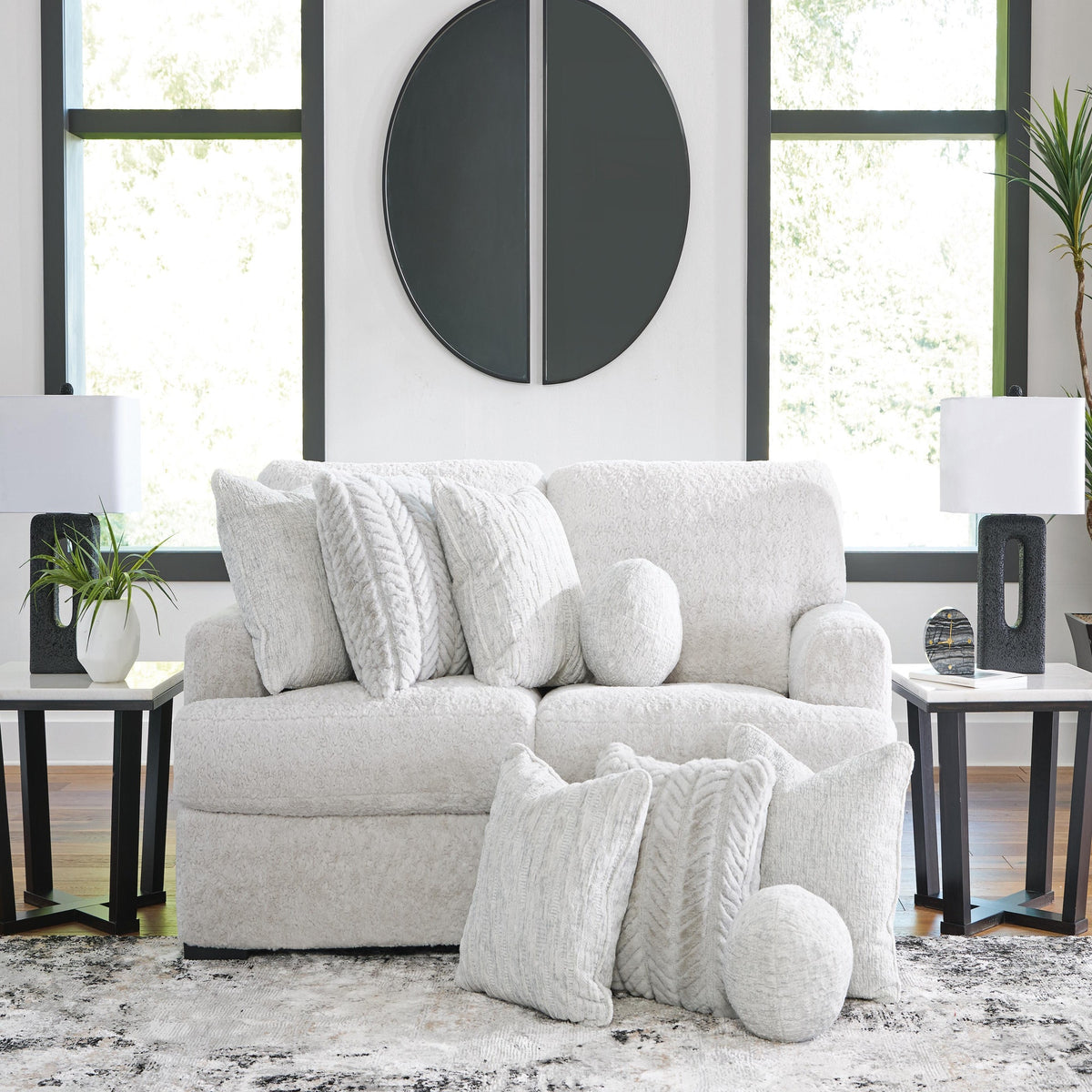 Cuddle Plush 2-Piece Sectional (PC59106-SI) - Image 2