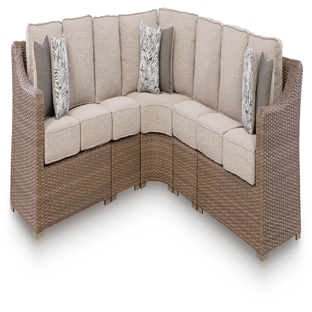 Laguna Heights 5-Piece Outdoor Sectional (PCP790-SI)