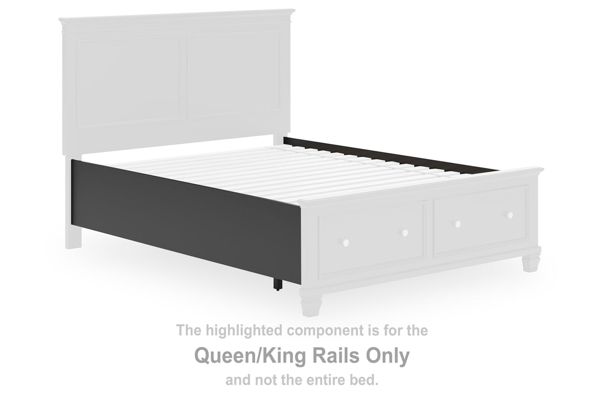 Lanolee Rails - Black  (B687-SI)