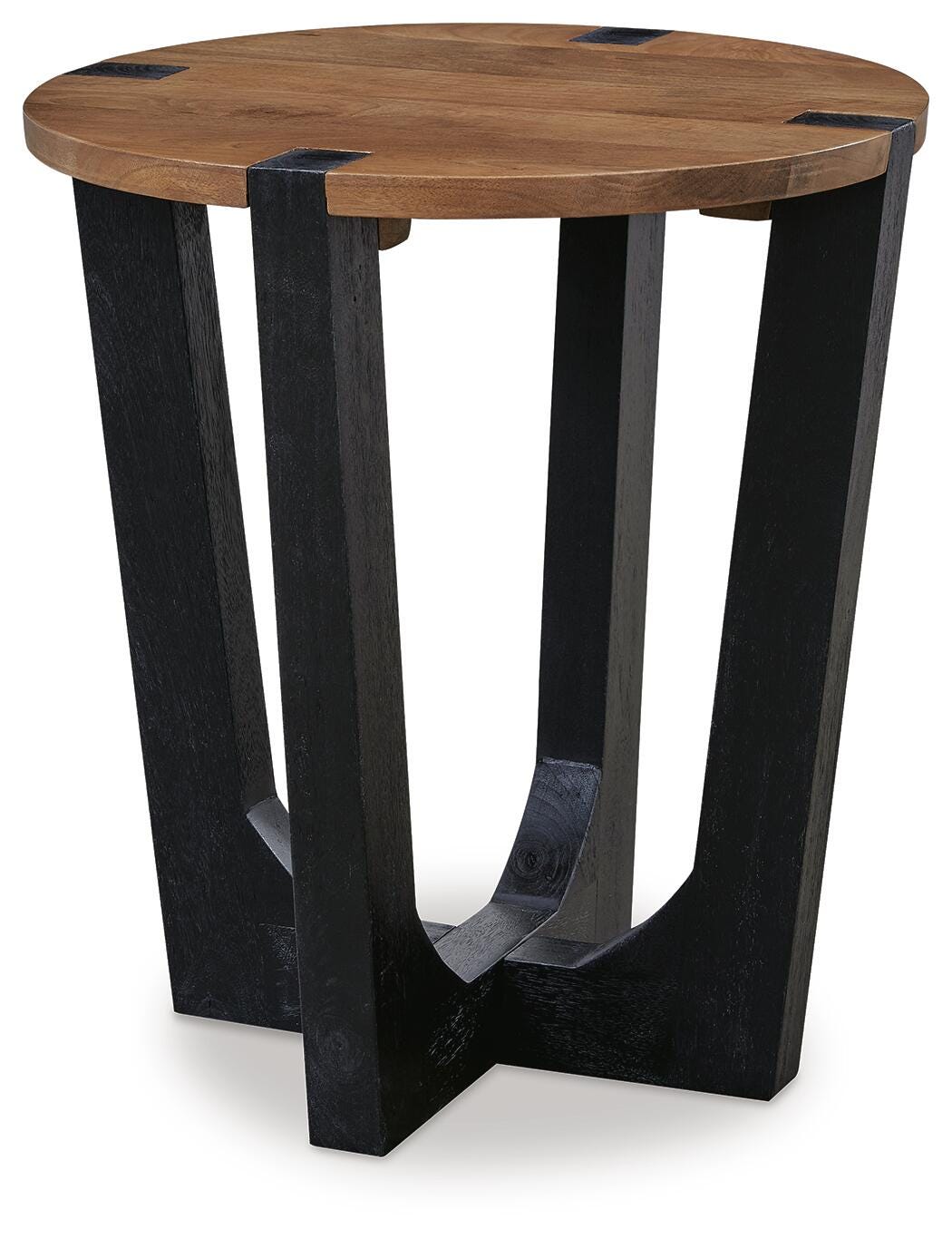 Hanneforth Coffee Table and 2 End Tables - Brown/Black  (T726-SI) - Image 3