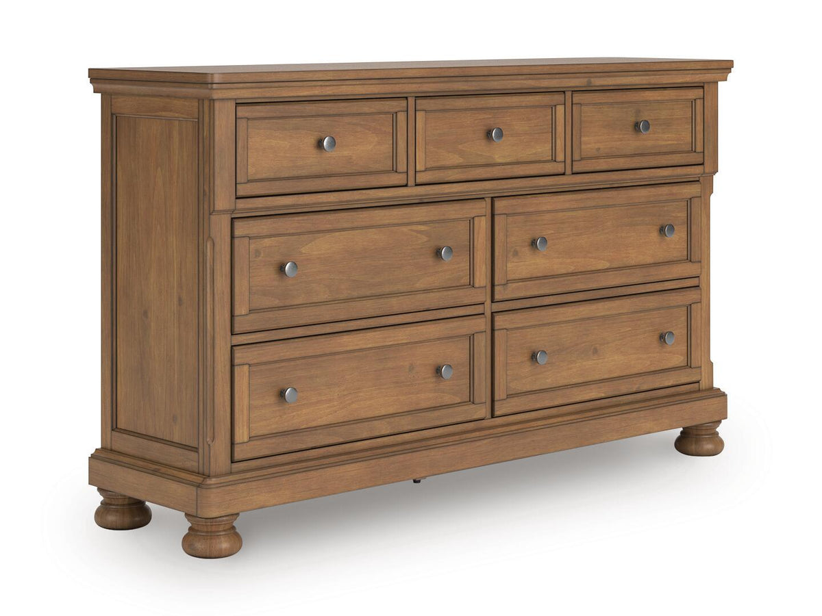 Feddinger California King Panel Storage Bed, Dresser and Nightstand (PCB779-SI) - Image 3