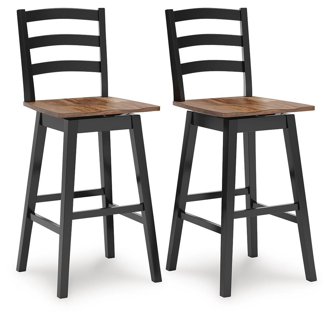 Wildenauer Bar Height Bar Stool (D634-SI) - Image 2