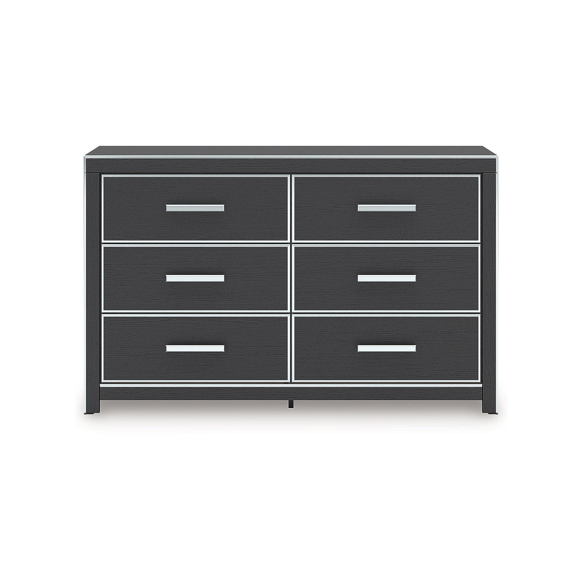 Zuraleus Queen Upholstered Bed, Dresser and Nightstand (PCB3380-SI) - Image 2