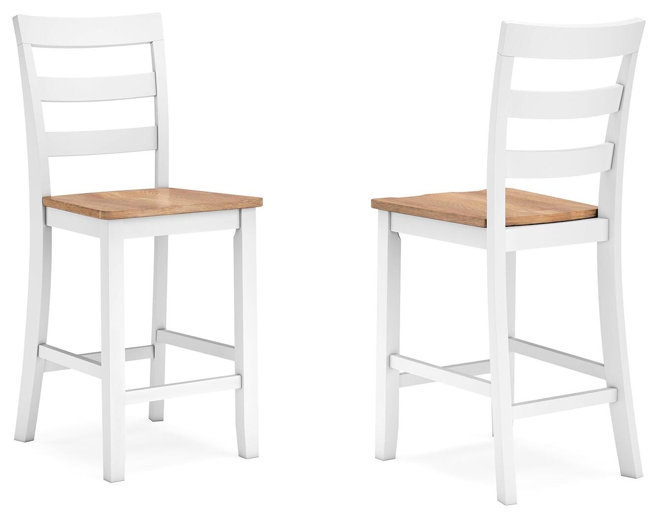 Gesthaven Counter Height Barstool (Set of 2) (D398-SI) - Image 2