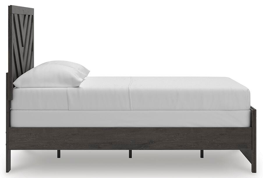 Prendonea Panel Bed, Dresser, Mirror, Chest and Nightstand (B3789-SI) - Image 19