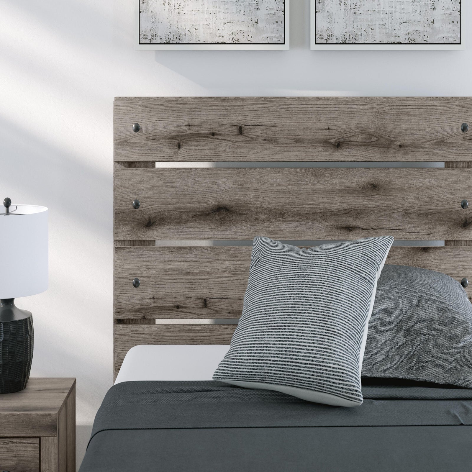 Graystorm Full Panel Bed with Storage (PCB2405-SI) - Image 10