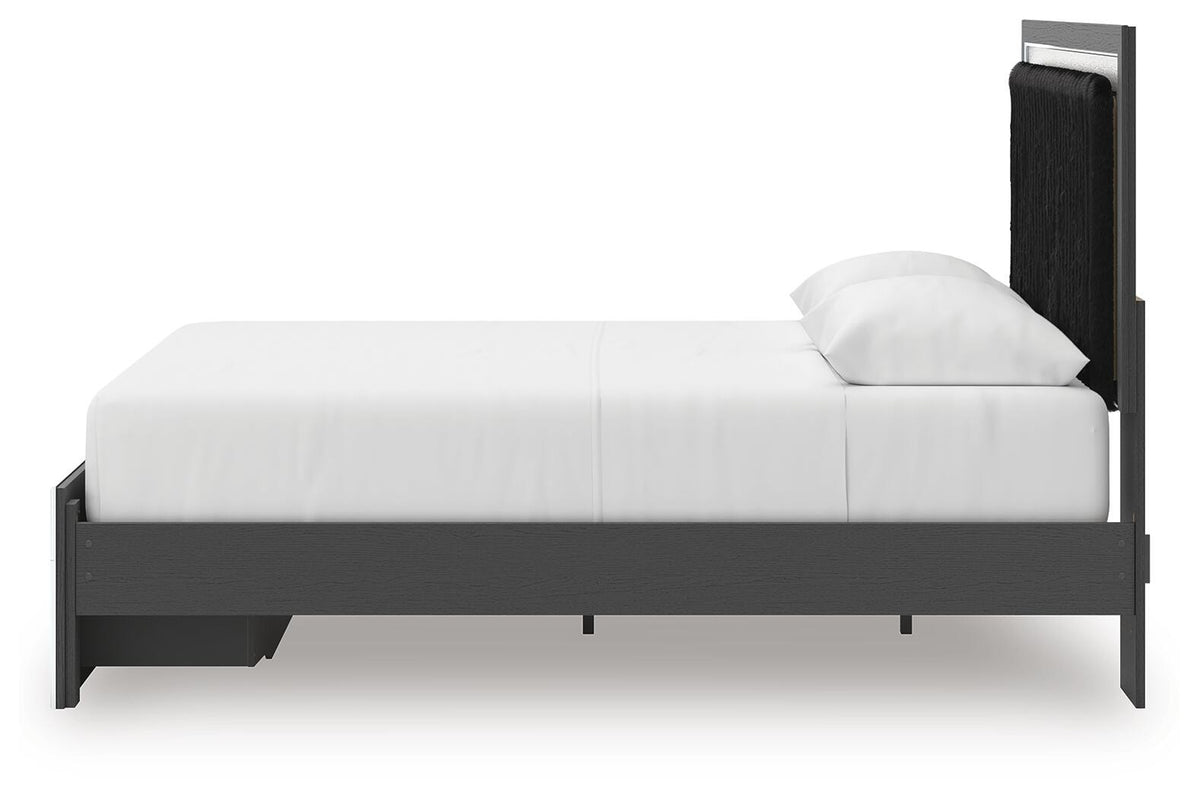 Zuraleus Queen Upholstered Panel Platform Storage Bed (PCB3380-SI) - Image 7