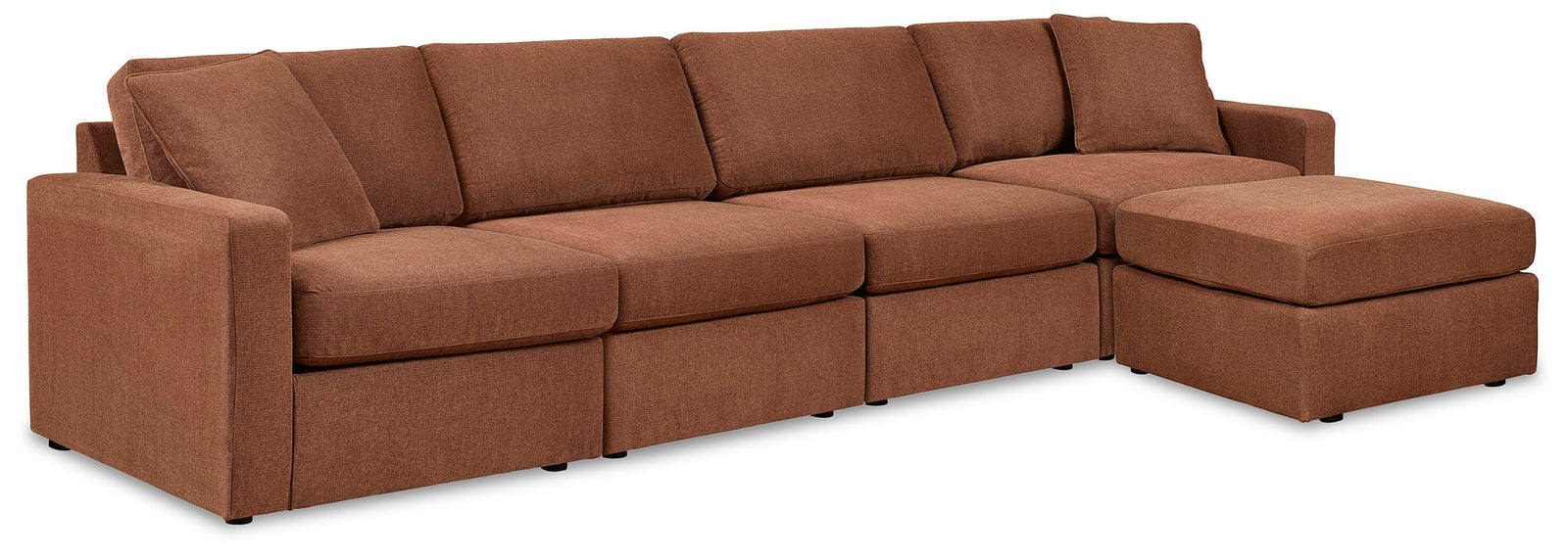 Modmax 4-Piece Sectional and Ottoman (92102-SI)