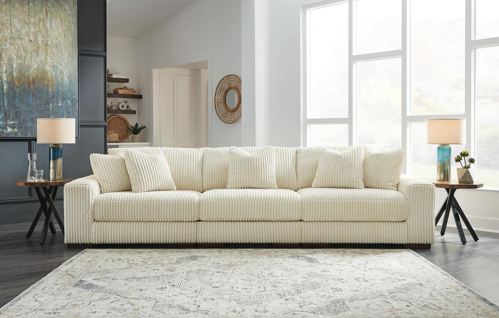 Lindyn 3-Piece Sectional Sofa (21104-SI) - Image 3