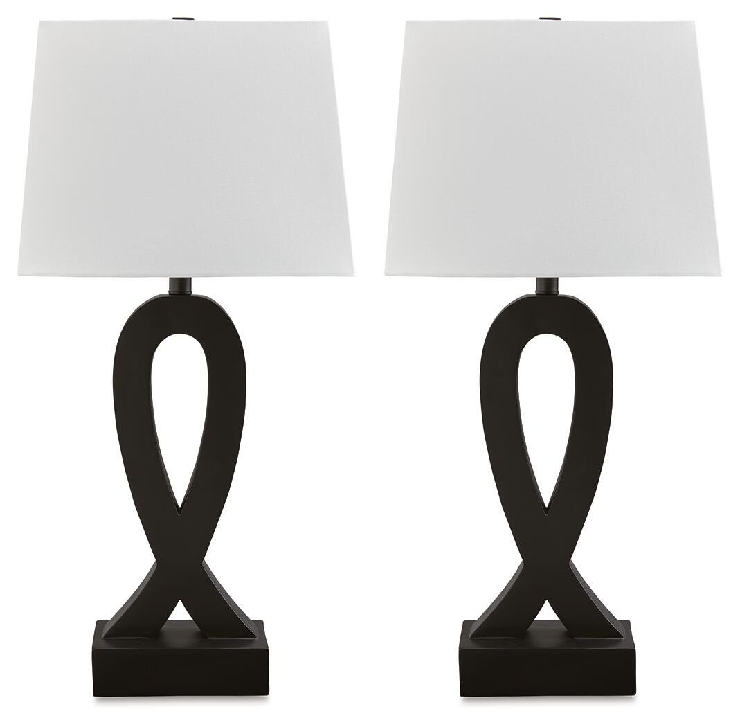 Markellton Table Lamp (Set of 2) (L243344-SI)