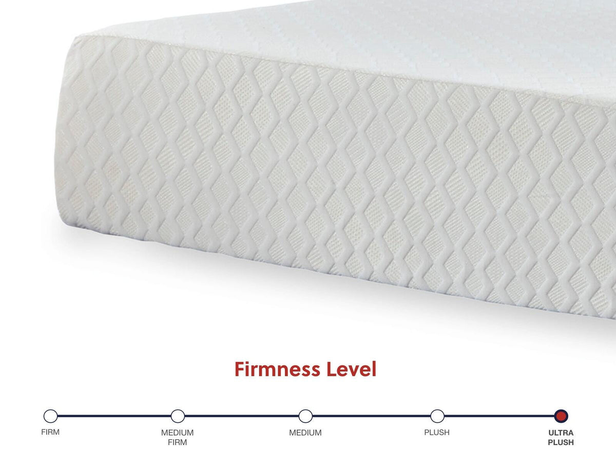 Chime 12 Inch Memory Foam Queen Mattress in a Box (M727-SI) - Image 6