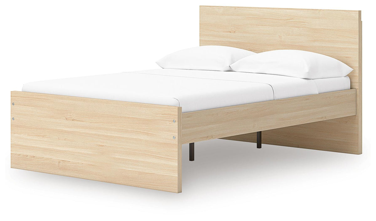Onita Panel Platform Bed - Natural  (EB9632-SI) - Image 4