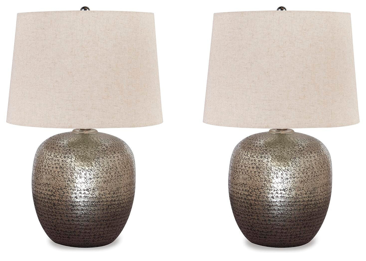 Magalie Table Lamp (Set of 2) (L207314-SI)