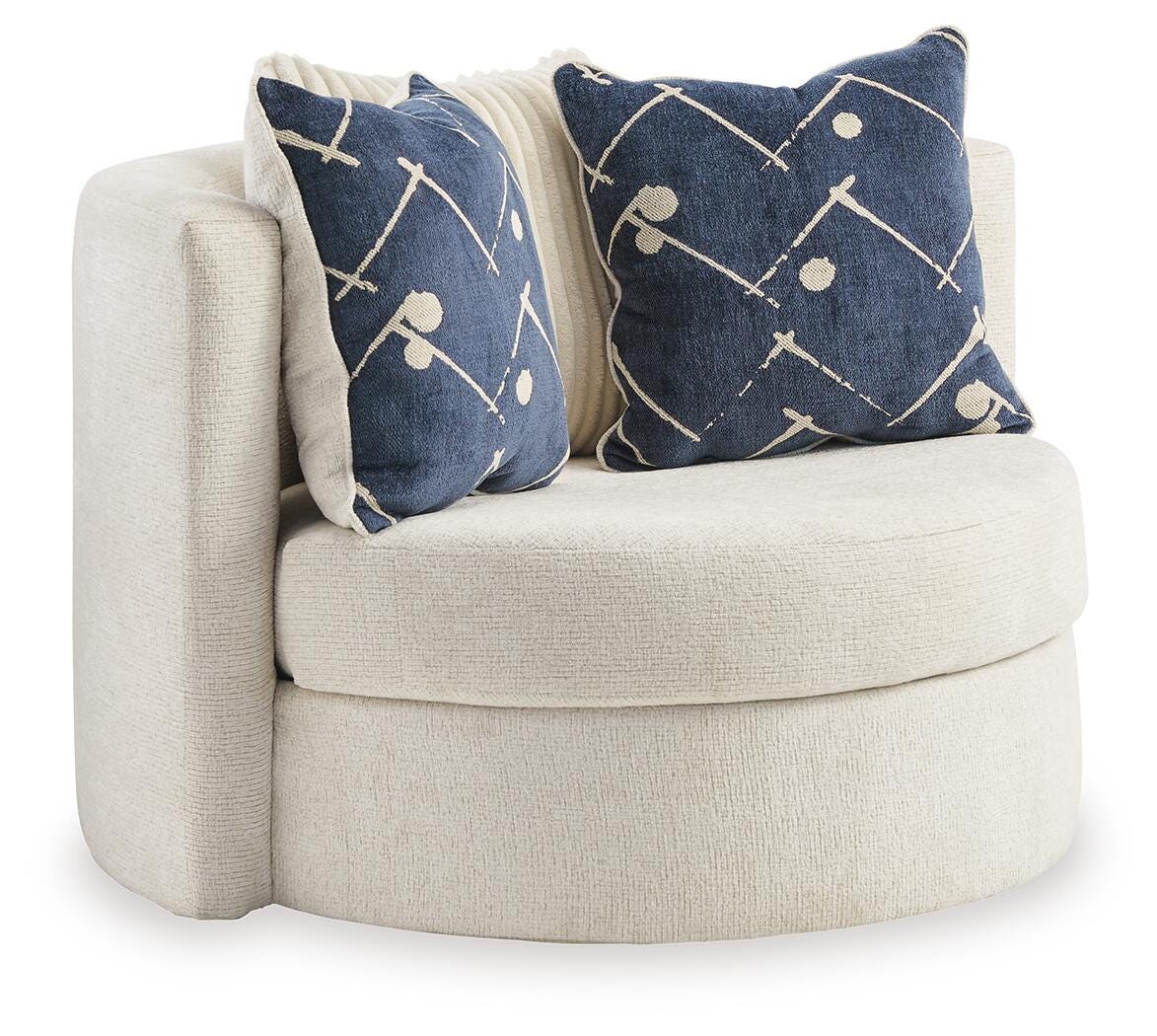 Padova Swivel Accent Chair (33706-SI)