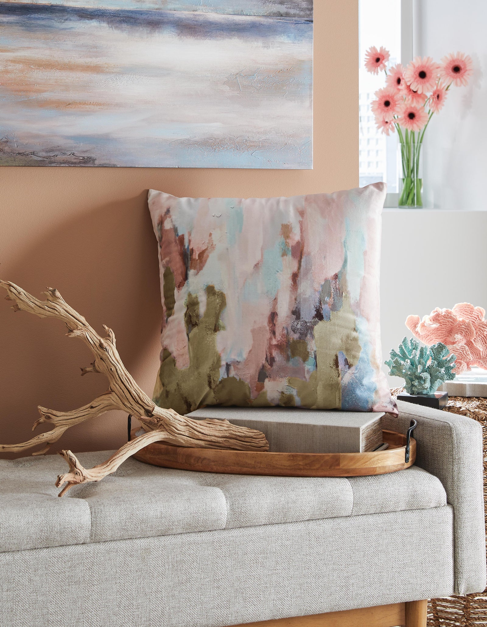 Lauretwood Pillow (Set of 4) (A1001088-SI) - Image 4
