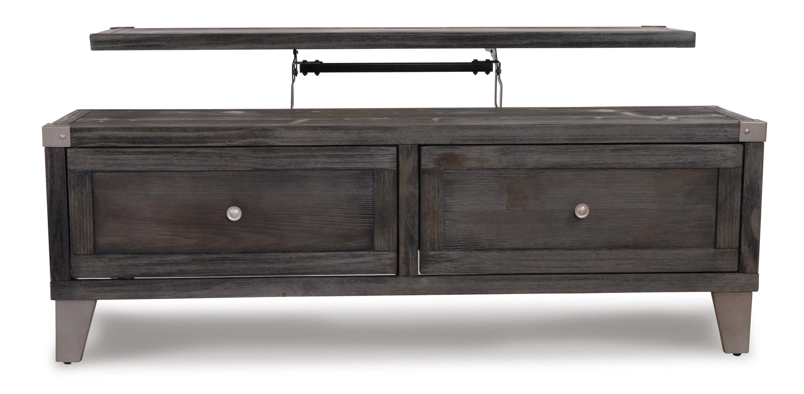 Todoe Coffee Table with Lift Top - Dark Gray  (T901-SI) - Image 9