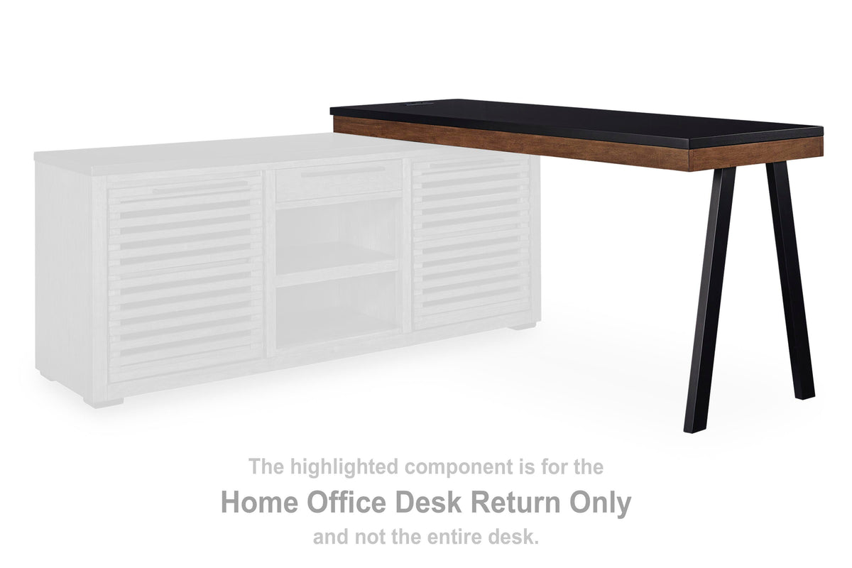 Kallari Home Office Desk Return (H737-SI)
