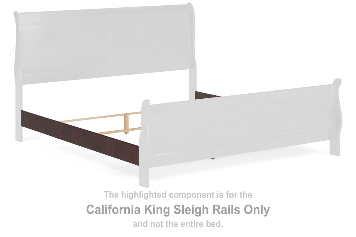Alisdair Sleigh Rails - Reddish Brown  (B376-SI) - Image 3