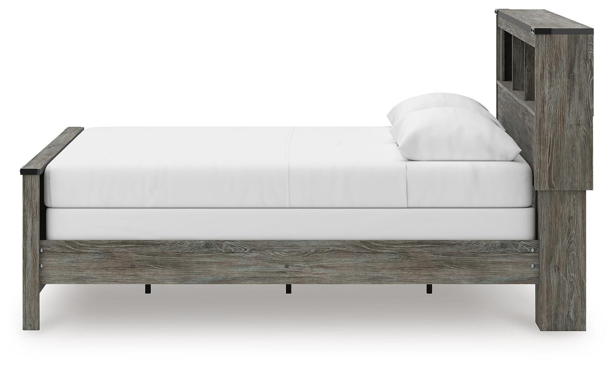 Frandern Bookcase Bed, Dresser and Mirror (B4480-SI) - Image 14