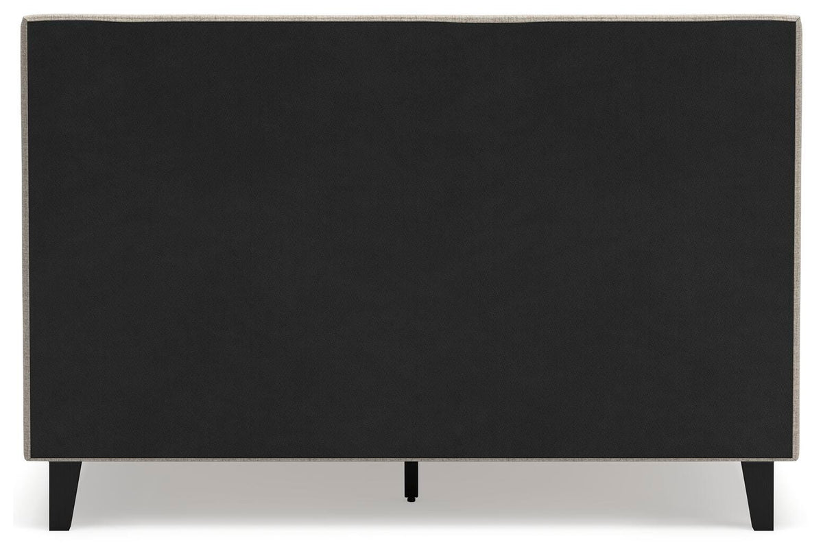 Cielden Upholstered Bed, Dresser and Mirror (B1199-SI) - Image 12