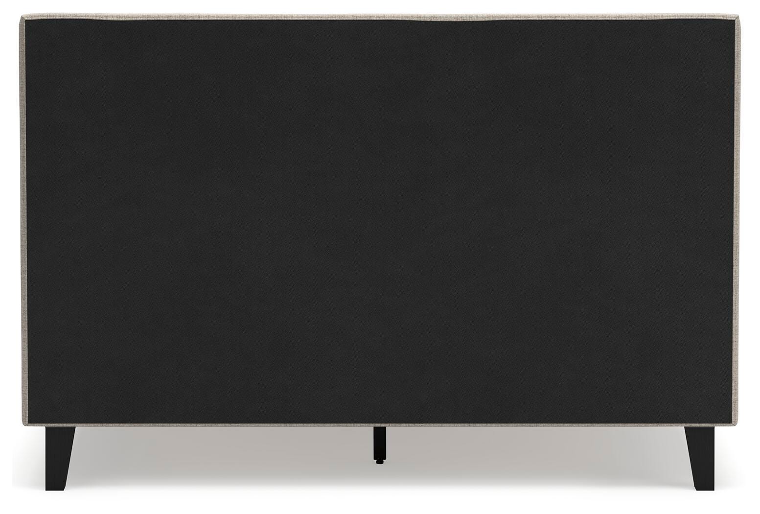 Cielden Upholstered Bed, Dresser and 2 Nightstands - Two-tone  (B1199-SI) - Image 5
