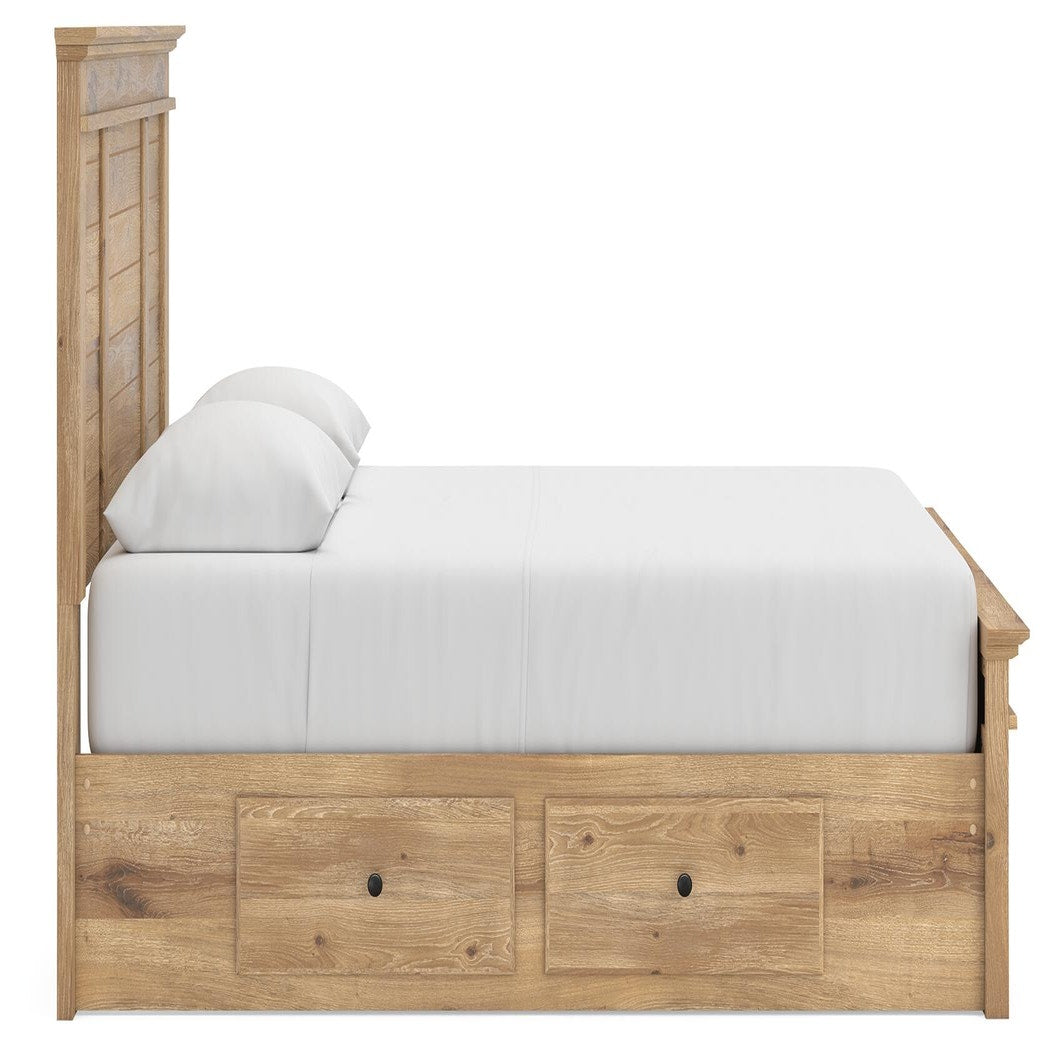Makidern Queen Panel Storage Bed (PCB1170-SI) - Image 8