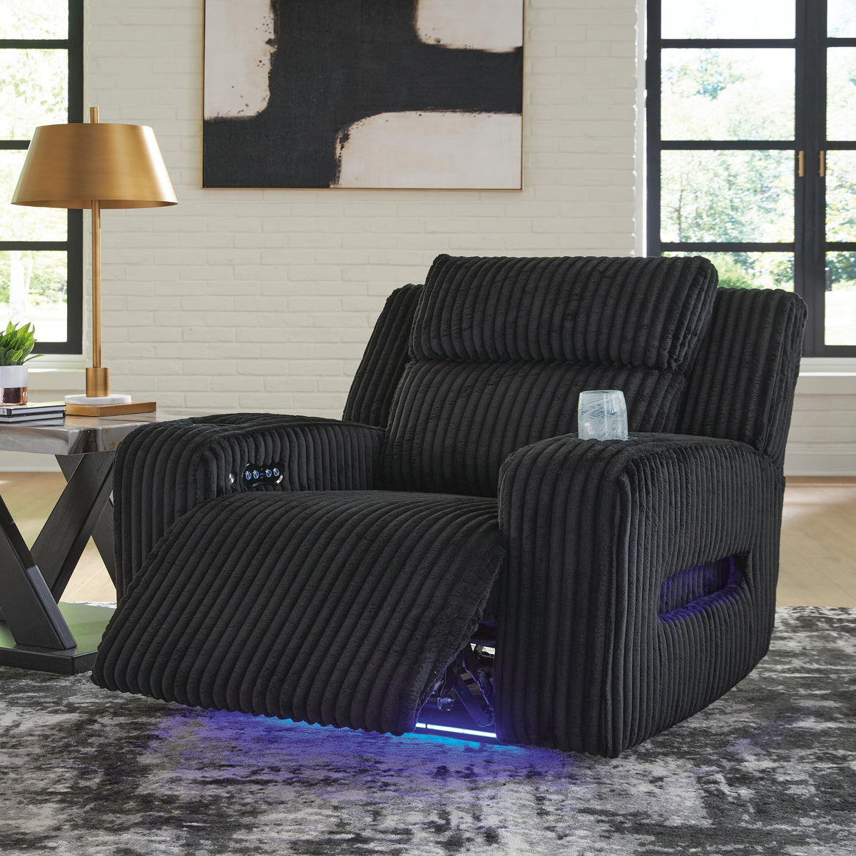 Belvarrow Power Reclining Sofa, Loveseat and Recliner (PC64202-SI) - Image 16