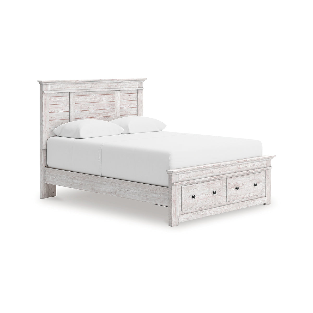 Makidern Queen Panel Storage Bed (PCB1171-SI)