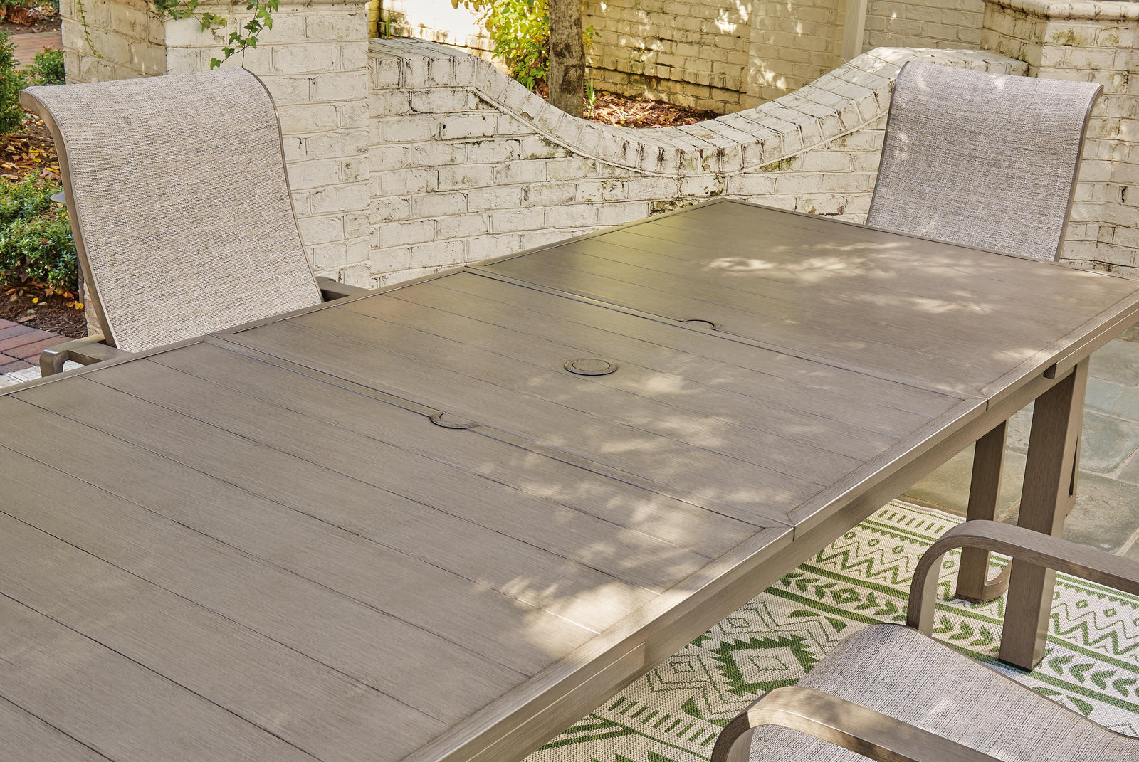Beach Front Outdoor Dining Table (P323-SI) - Image 10