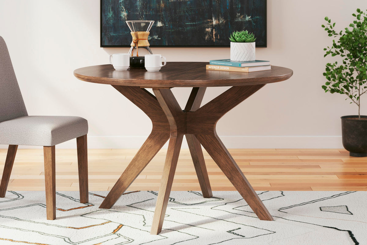 Lyncott Dining Table and 4 Chairs (D615-SI) - Image 9