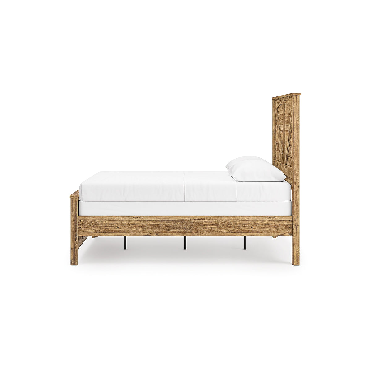 Maystonna Queen Crossbuck Panel Bed, Dresser and Mirror (PCB1580-SI) - Image 13