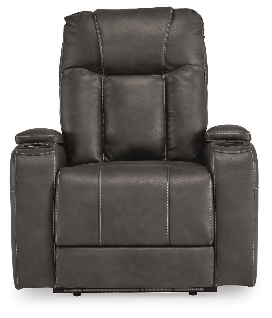 Feazada Power Recliner (66205-SI) - Image 4
