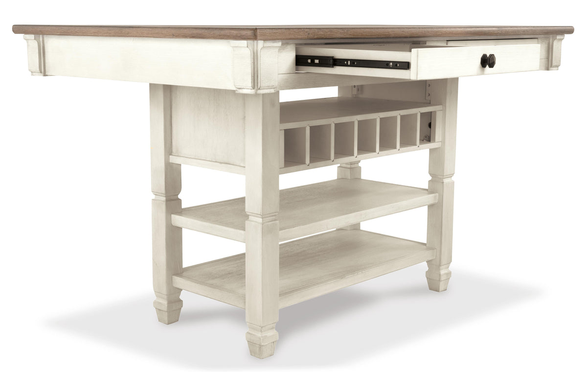 Bolanburg Counter Height Dining Table with 6 Barstools (D647-SI) - Image 7