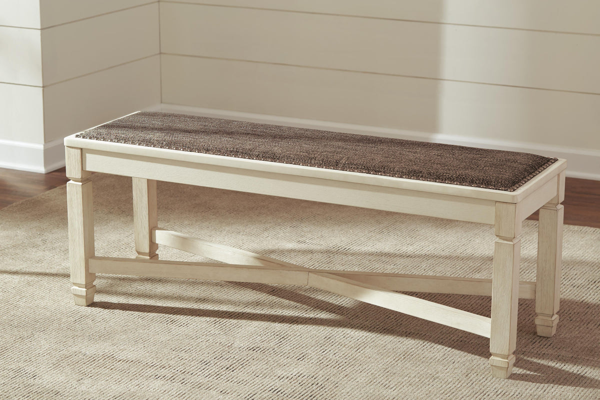 Bolanburg Dining Table with 4 Chairs and Bench (D647-SI) - Image 13