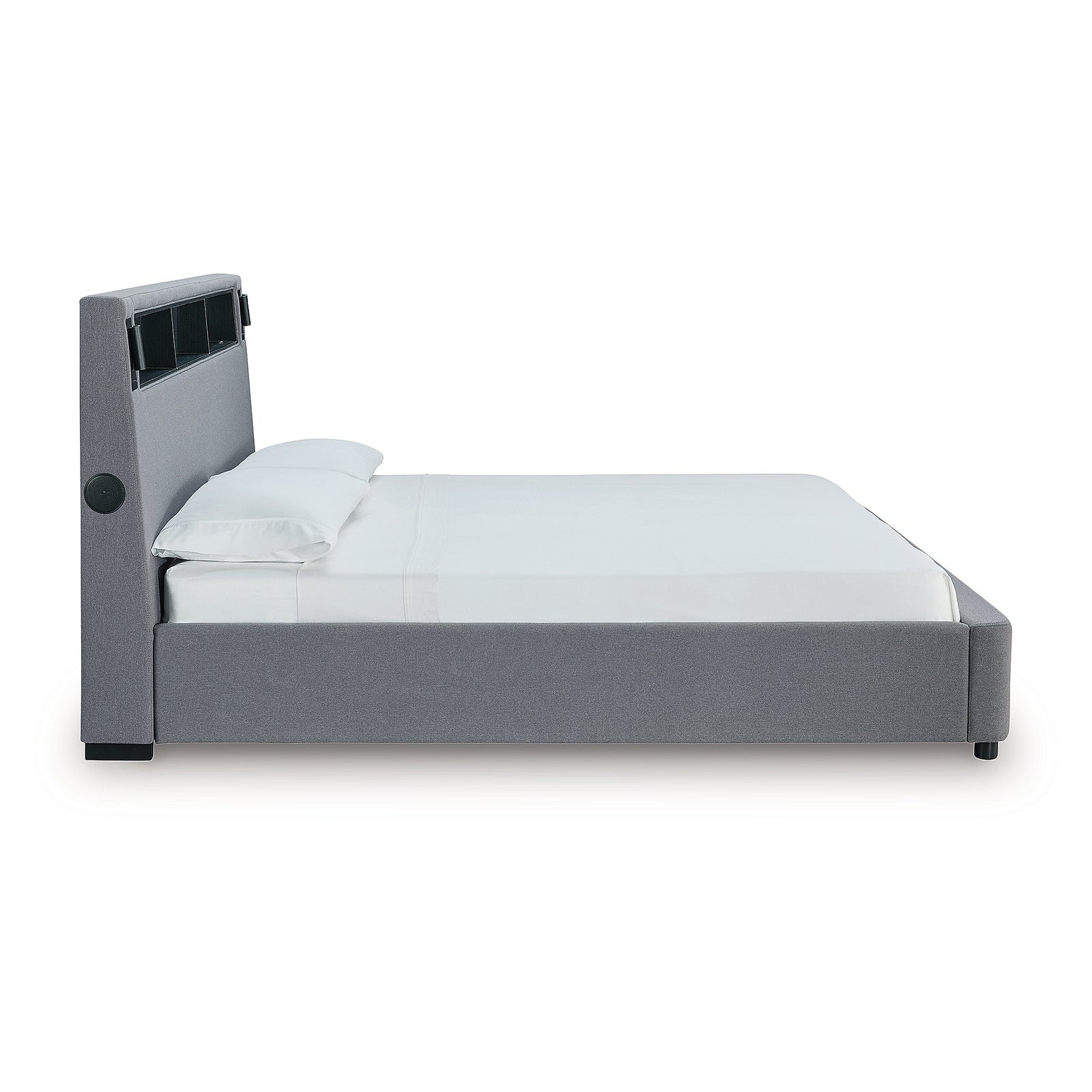 Verishaw King Upholstered Bed (PCB2721-SI) - Image 9