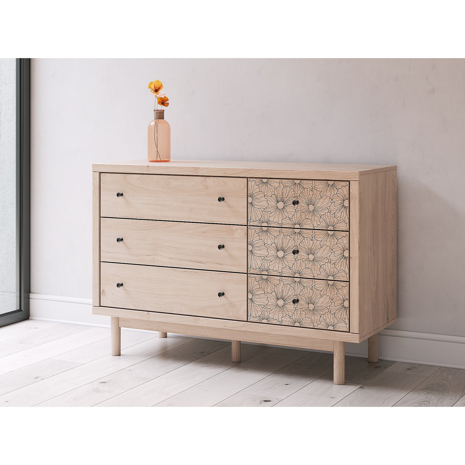 Arloster Twin Day Bed with Storage, Dresser and Nightstand (PCB1566-SI) - Image 26