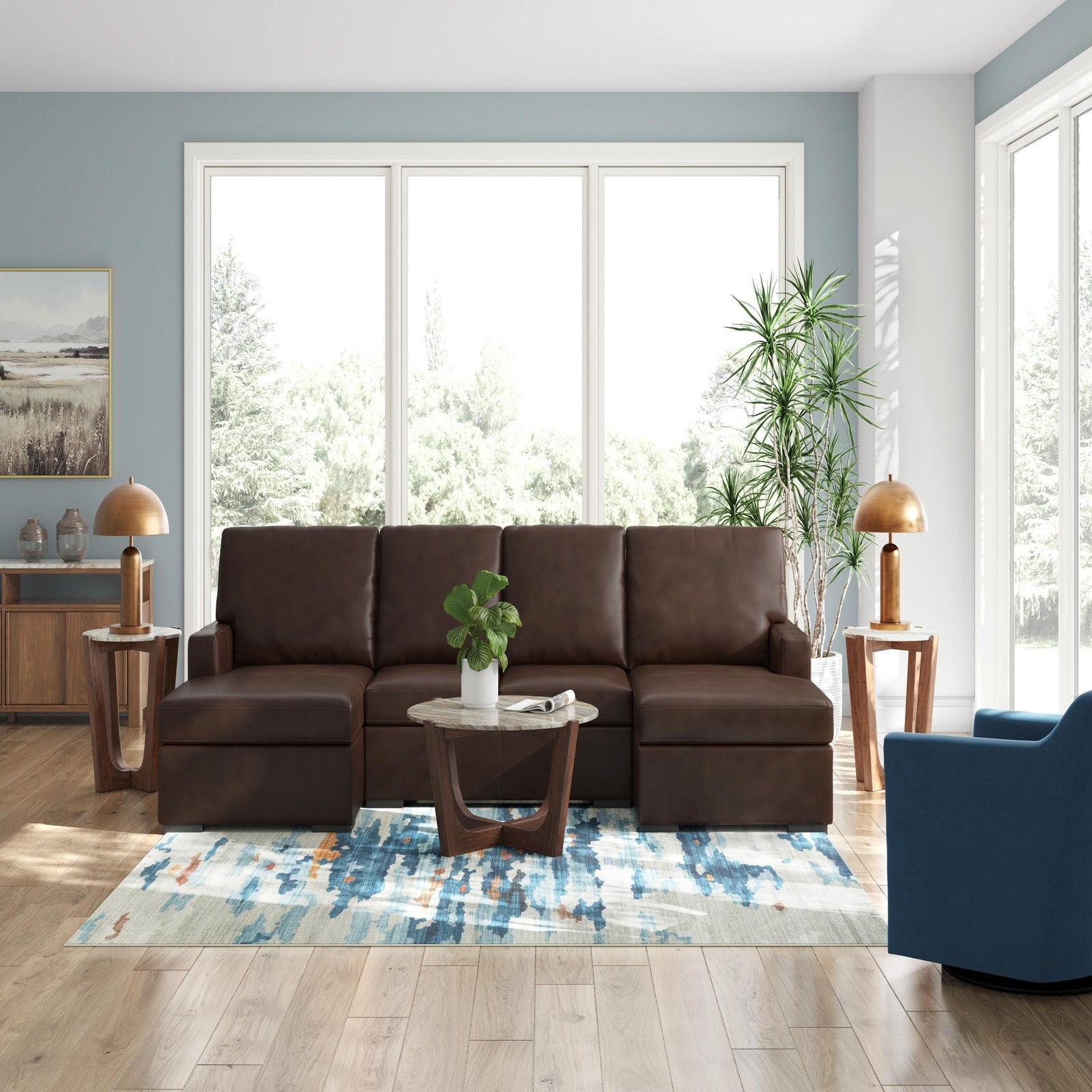 McDowlan 3-Piece Sectional with Double Chaise (PC48504-SI) - Image 3