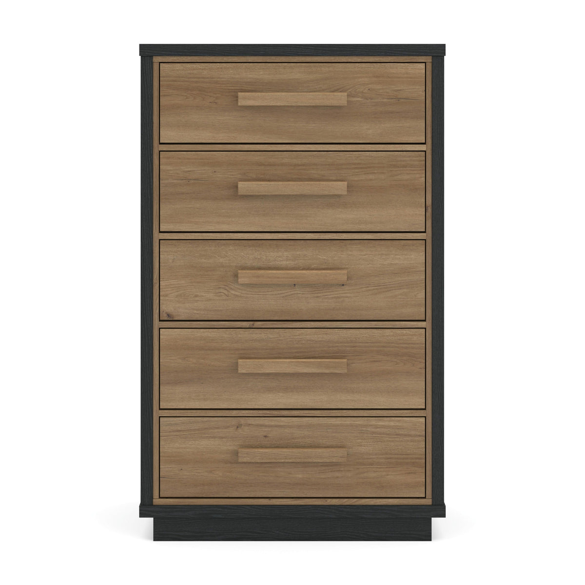 Kozmour Chest of Drawers - Black/Brown  (EB1460-SI) - Image 5