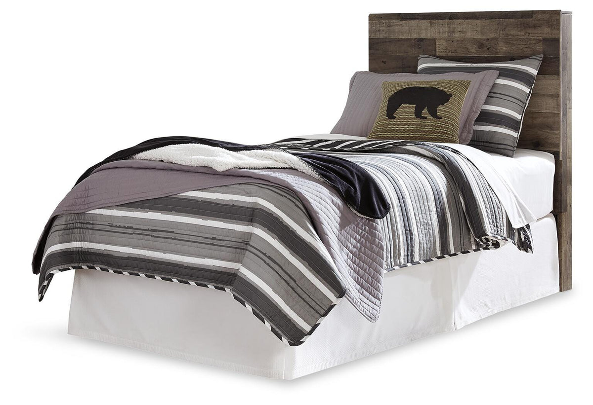 Derekson Panel Headboard (Youth) - Multi Gray  (B200-SI)