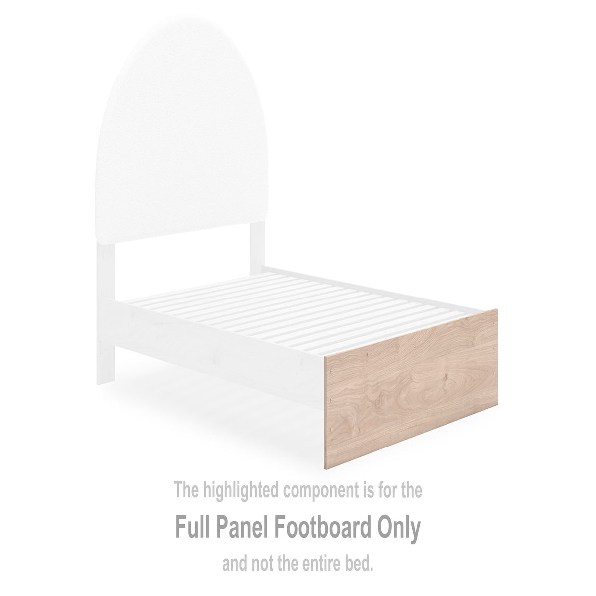 Arloster Full Upholstered Daybed Panel/Rails/Slats (PCB1566-SI) - Image 11