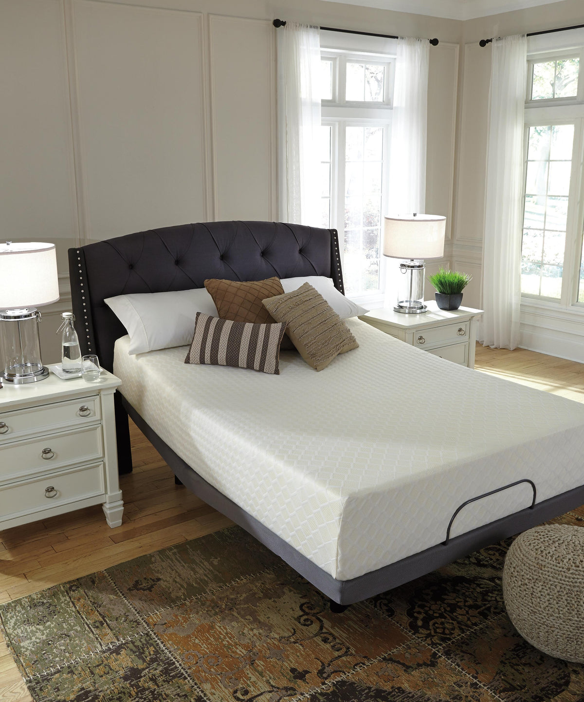 Chime 12 Inch Memory Foam Queen Mattress in a Box (M727-SI) - Image 14